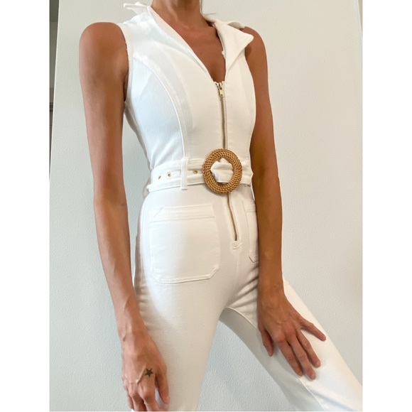 NWT show me your mumu Jacksonville Cropped Jumpsuit - Picture 3 of 11